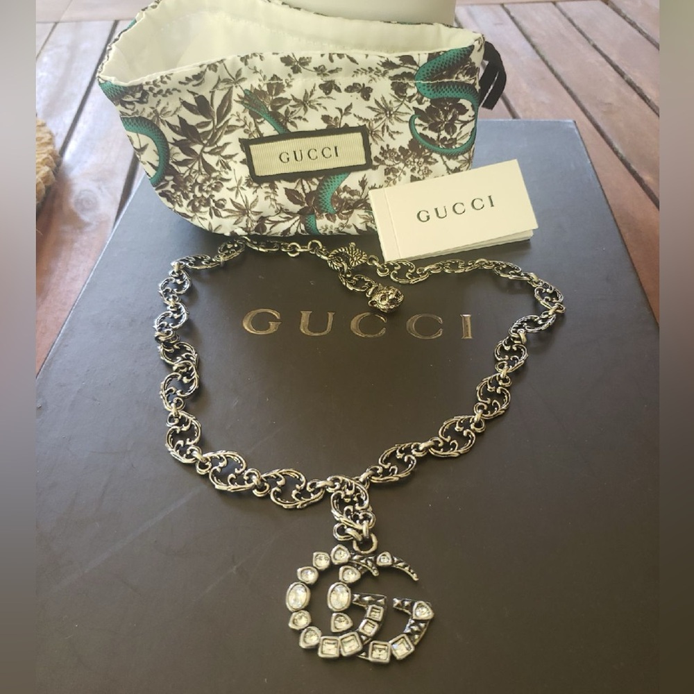 Gucci Silver Chain Necklace